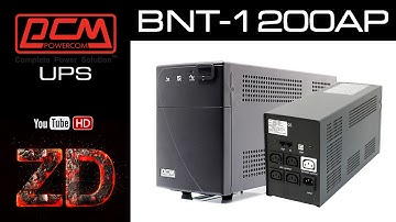 UPS Powercom BNT-1200AP Review