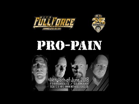 Pro-Pain live at With Full Force Festival 2018 in Gräfenhainichen, Germany