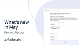 What's new in aXcelerate | May 2023