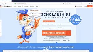 How to register on ScholarshipOwl.com