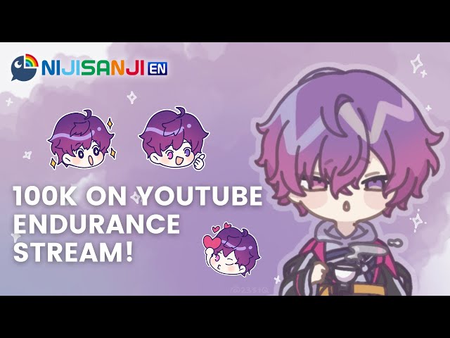 【GUERILLA ZATSUDAN】ENDURANCE TO 100K ON YT!!【NIJISANJI EN | Uki Violeta】のサムネイル