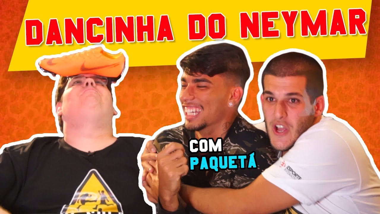 DESAFIO DA COMEMORAÇÃO DO NEYMAR - DESAFIO DE SOLA COM LUCAS PAQUETÁ