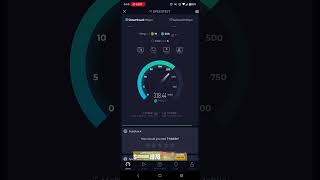 T-Mobile home Internet speed test