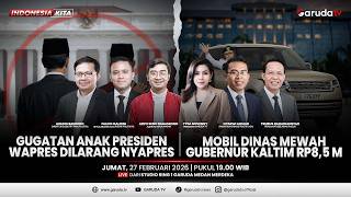 Gugatan Anak Presiden-Wapres Dilarang Nyapres | INDONESIA KITA