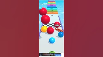 Ball Run 2048 Gameplay Walkthrough