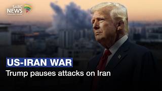 Trump pauses attacks on Iran