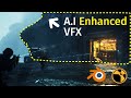 Blender  nuke  ai enhanced digital matte painting workflow