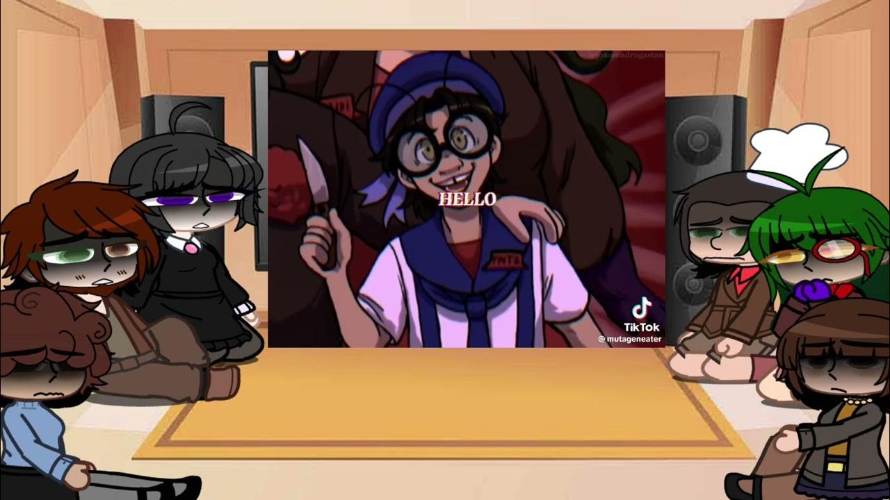 Fnaf Blueycapsules parents react ((I DONT SUPPORT REESE??))((1