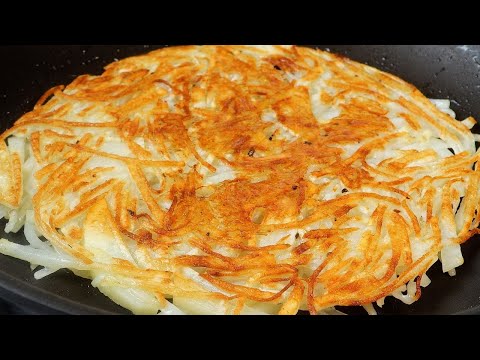 1 Potato! Better than hash browns. Quick, Cheap, Simple and Delicious Potato Recipe