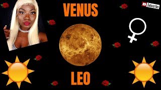 VENUS IN LEO