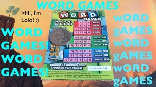 Playing some super fun word games $3 california lottery scratchers!!
enjoy :) subscribe for free loot! http://bit.ly/28nwm8w donate
scratcher rewards her...