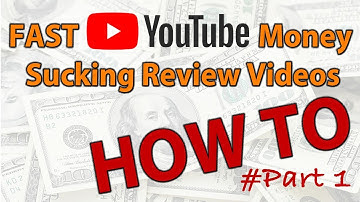 Affiliate Marketing 101 - How To Create FAST Review Videos - Part 1