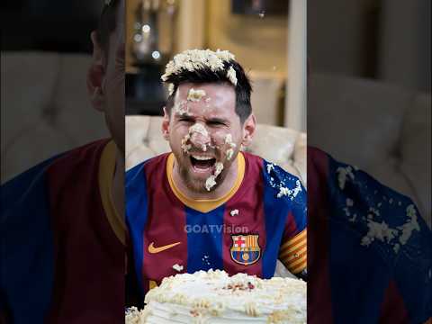 Ronaldo’s birthday surprise for Messi 😅