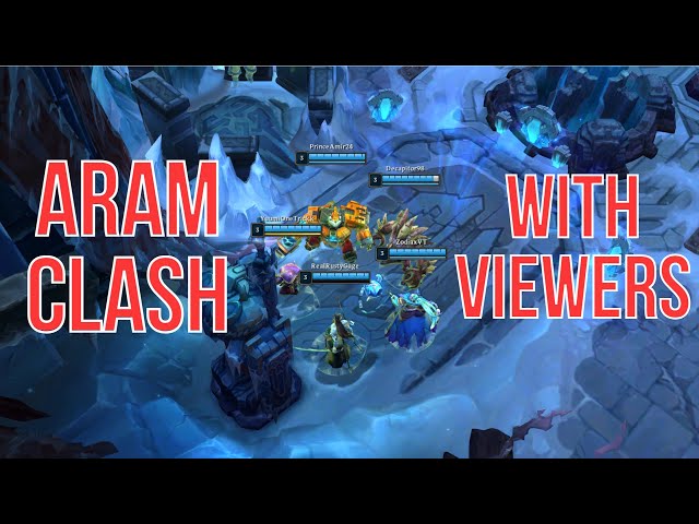 I PLAYED IN THE FIRST EVER ARAM CLASH TOURNAMENT! (THIS IS HYPE) 