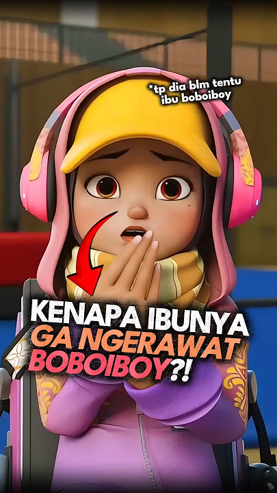 Why Doesn't His Mother Take Care of Boboiboy? 🤔 #boboiboy #fyp #shorts #youtubeshorts
