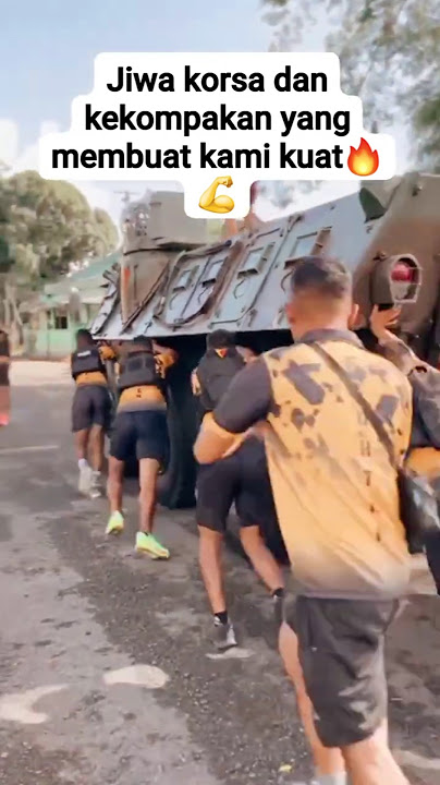 Jiwa korsa dan kekompakan yang membuat prajurit TNI kuat