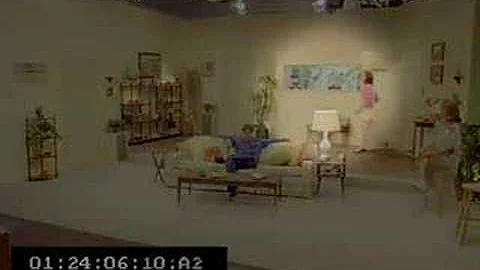 Teri Morgan is injured by falling light