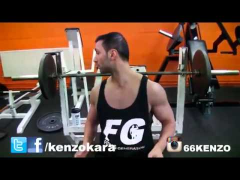 Lazar Angelov Göğüs / Sırt Antrenman Programı Bölüm 1 Bench Press KENZO KARAGÖZ