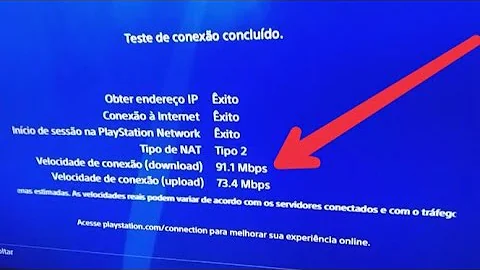 Como melhorar a velocidade de upload do PS4?