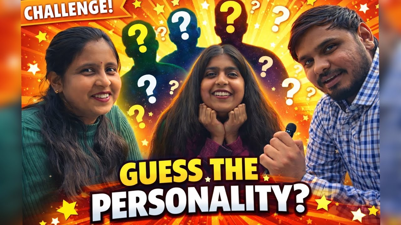 Guess the personality challenge | @The_Mansi_Diaries 