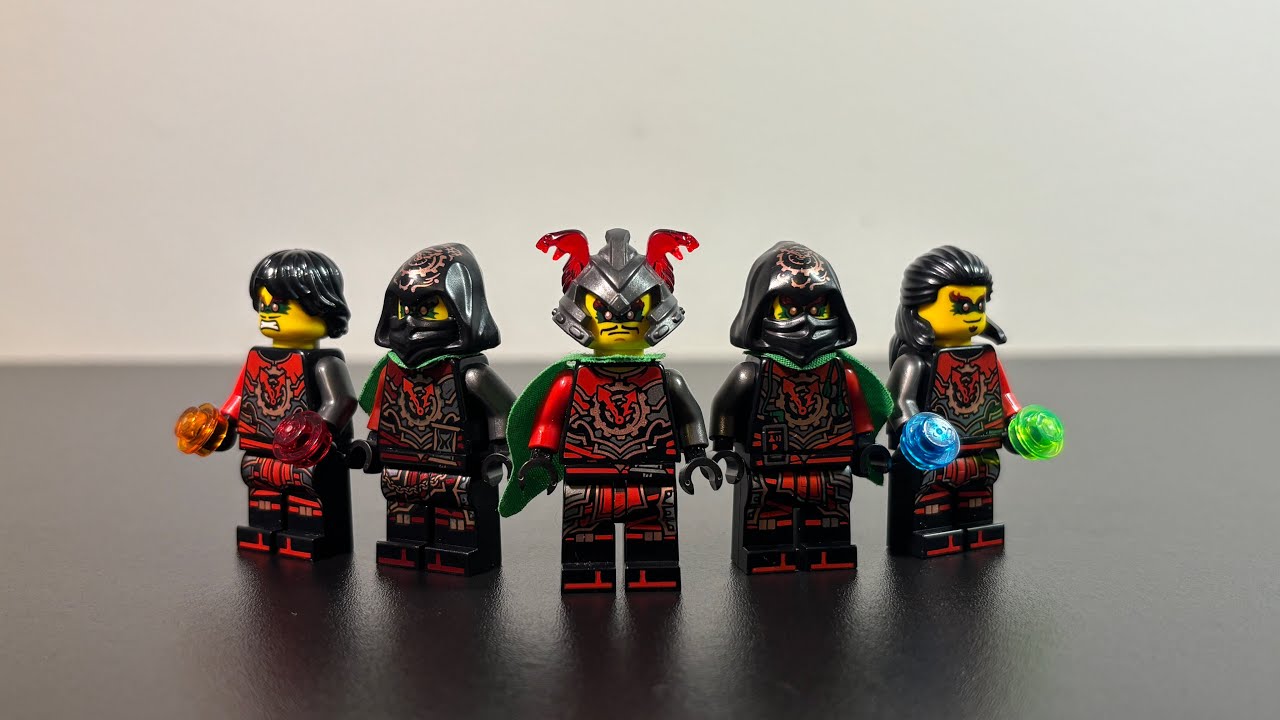 Every Ninjago Time Twin Minifigure Reviewed! Lego Ninjago Hands of