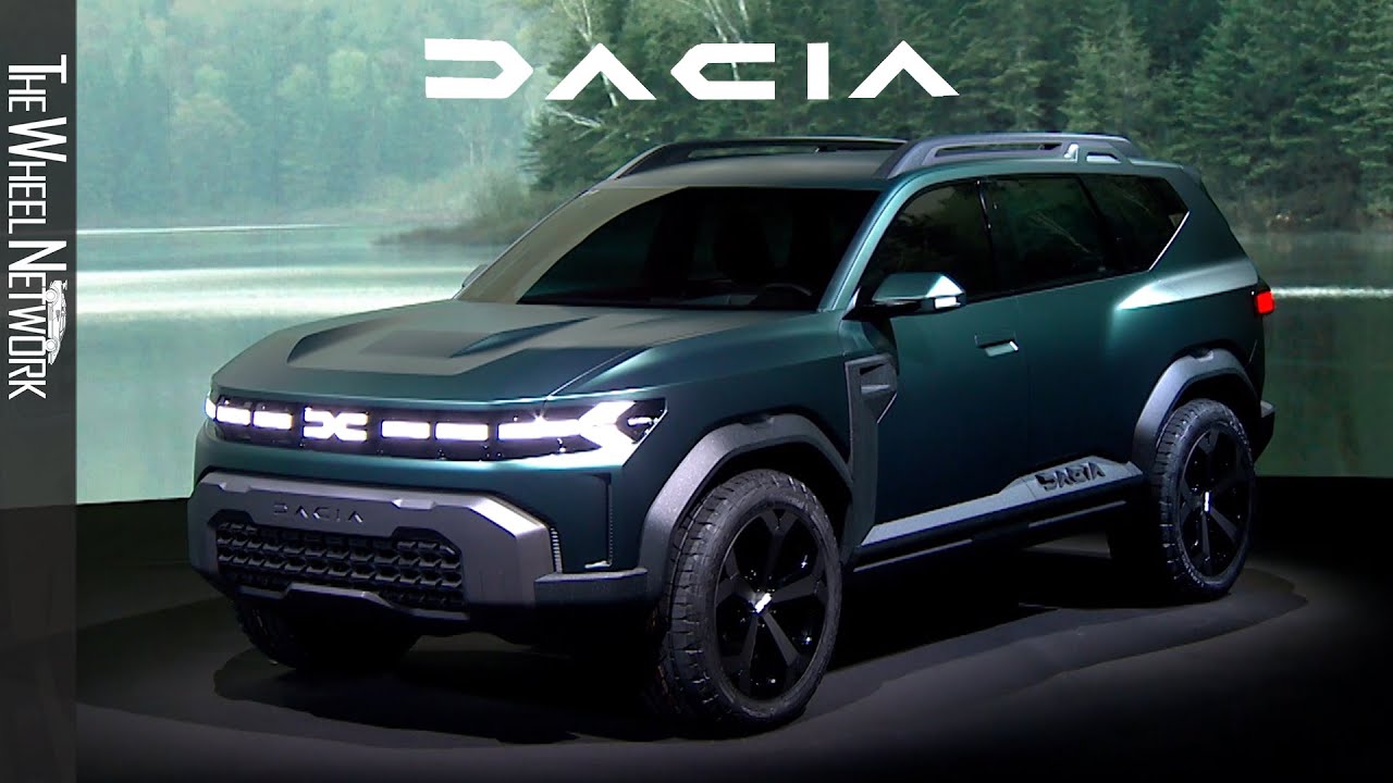 dacia bigster concept reveal youtube dacia bigster concept reveal youtube