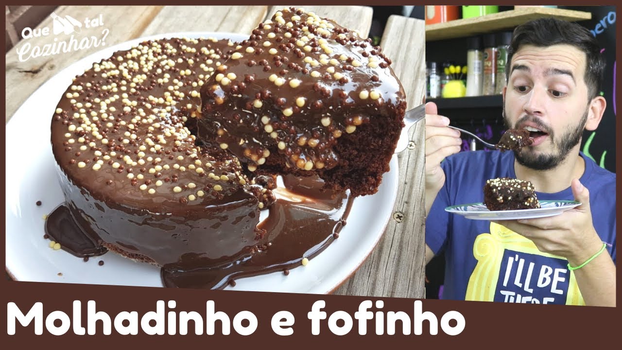 Bolo na airfryer: veja como preparar bolo de chocolate