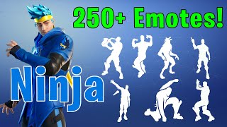 Ninja | 250+ Emotes | Fortnite Emotes screenshot 3