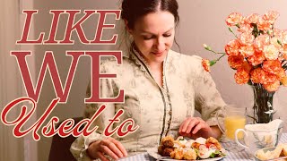 Slow Simple Living and Make Ahead Cozy Breakfast. Relaxing Silent Vlog