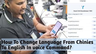 Ecovacs Omni X1 | How To Change Language From Chinies To English In voice Command ?? screenshot 4