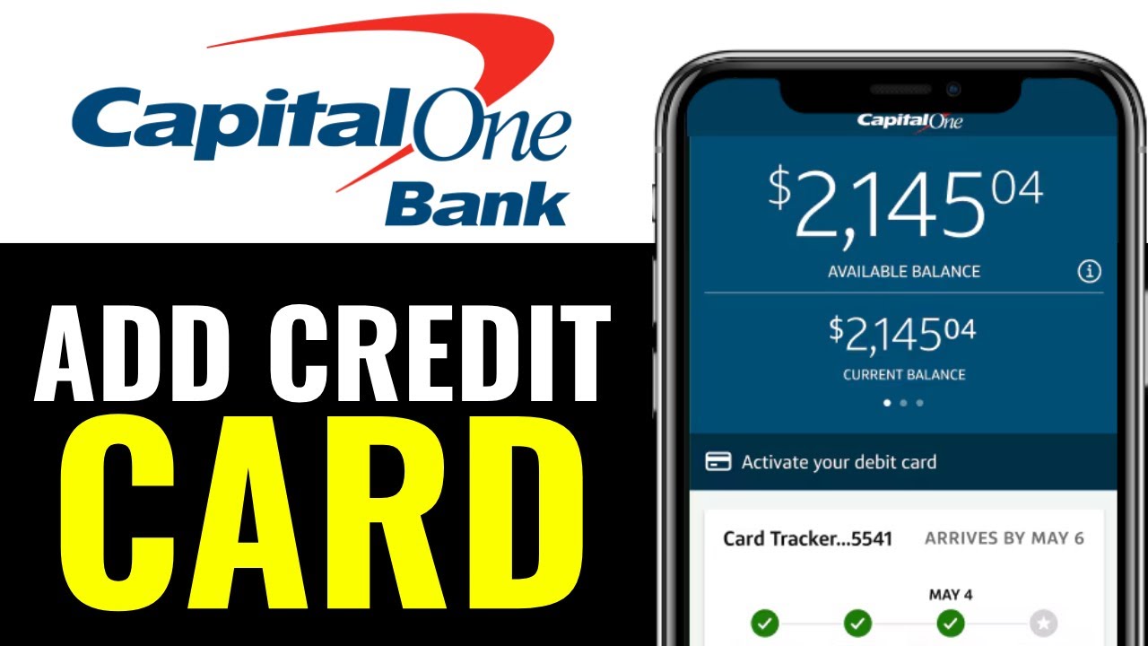 How To Add Credit Card to Capital One Account 2025 (RIGHT WAY)