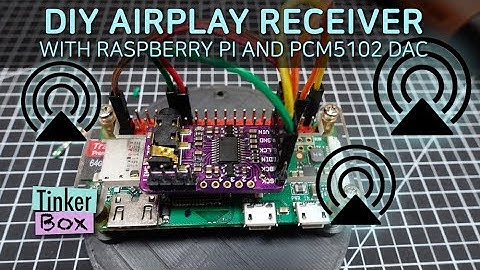 Shairport Sync Airplay receiver with Raspberry Pi + PCM5102 DAC