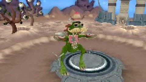 My robok Spore creation dancing.