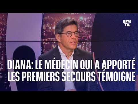 25 ans après, le médecin qui a apporté les premiers secours à Lady Diana témoigne sur BFMTV