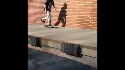 Ollie Off Loading Dock !