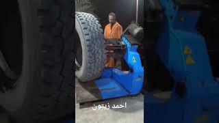 @ جهاز فك الإطارات النقل الثقيل قول بسم الله