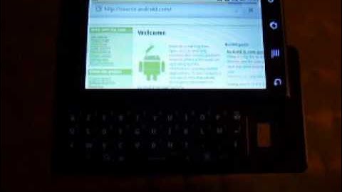 Motorola Milestone - Multitouch