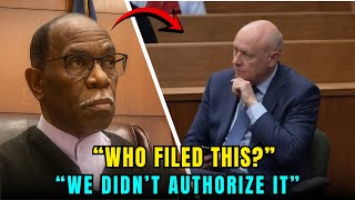 Former Attorney Files Documents WITHOUT Permission — Judge Loses Patience
