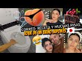 Así es un BAÑO japonés por dentro 🇯🇵🚽 + llegaron PAQUETES 📦 + hicimos un cake 🍰 con DAVID