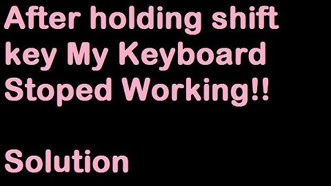 Disable Filter Key Without Using Keyboard|Holding shift key disable windows7,8 keyboard Coding World