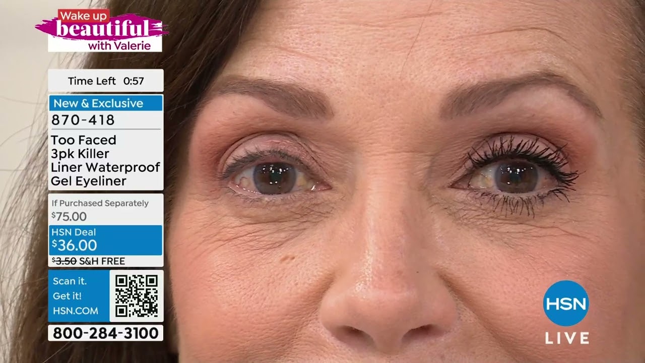 Too Faced 3pack Killer Liner Waterproof Gel Eyeliner