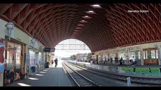 The Use of Reciprocal Frames in the Roof of the Nørrebro Station in Copenhagen, Denmark