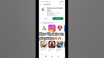 BGMI 😍NEW update on playstore🔥🔥