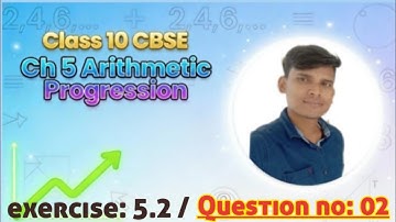 ARITHMETIC PROGRESSION (AP)|(EXERCISE 5.2)|(QUESTION NUMBER:02)