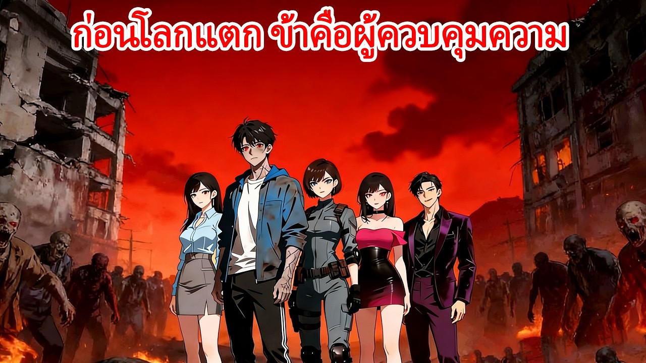 《วันสิ้นโลกซอมบี้: กักตุนเลือดเนื้อ สู่ราชันซอมบี้เลเวล100!》ย้อนเวลาไต่แรงค์! #นิยายจีน #ซอมบี้