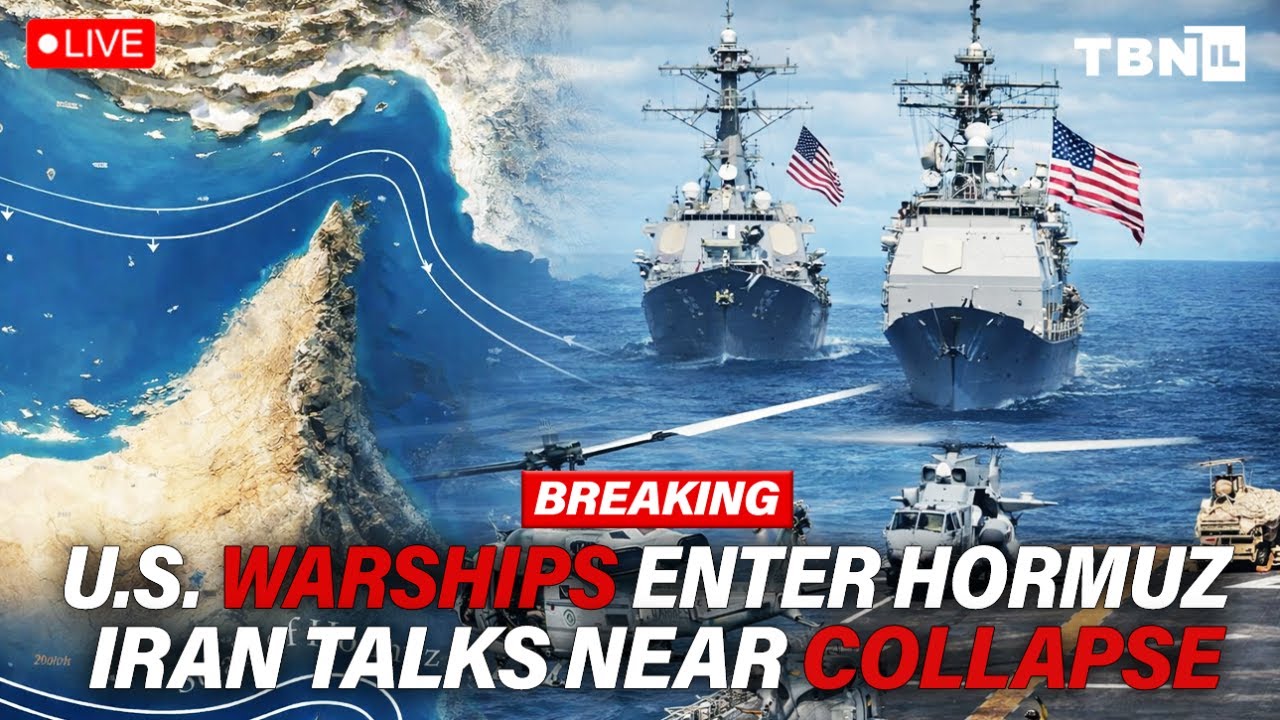 BREAKING: U.S. Destroyers ENTER Hormuz; Iran Talks COLLAPSE; IDF Sieges Hezbollah | TBN Israel