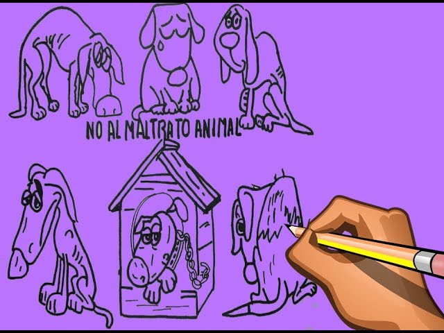 Como Dibujar y Colorear no al Maltrato Animal - Videos Para cuidadores -  Learn Colors / Peketona - thptnganamst.edu.vn