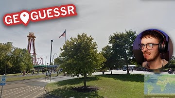 ASMR Whispered Geoguessr | Theme Park Maps (but not really)