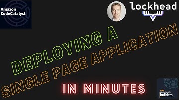 Deploy a highly-available, single page application with CodeCatalyst in minutes