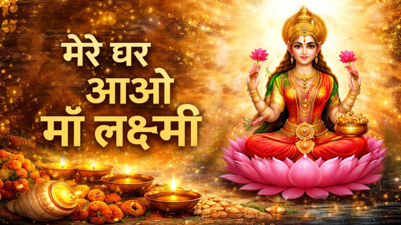 मेरे घर आओ माँ लक्ष्मी 🌸 | सुख समृद्धि का भजन | Lakshmi Mata Song